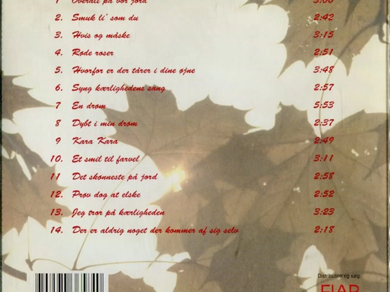 Billede 5 - Poul Bundgaard – Danske Top Favoritter – CD