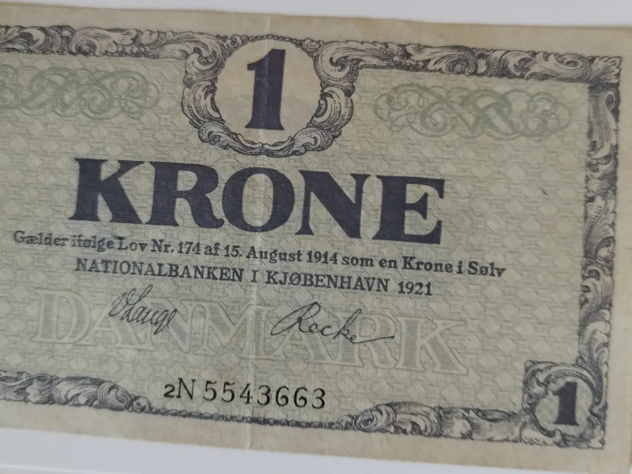 Billede 3 - 1 Krone fra 1921