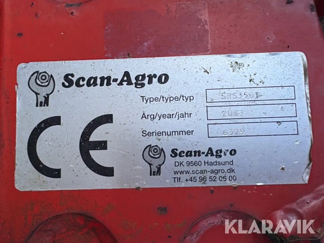 Billede 9 - Rotorrive Scan-Agro SR350T - til traktor