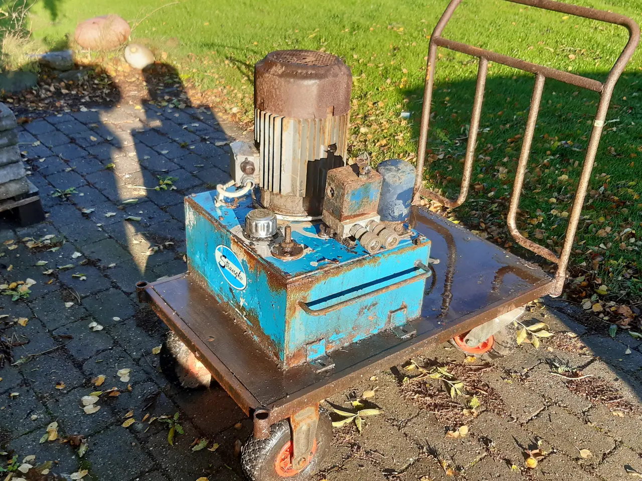 Billede 5 - Hydraulik pumpestation - 5,5 KW - 18 L/min 180 Bar