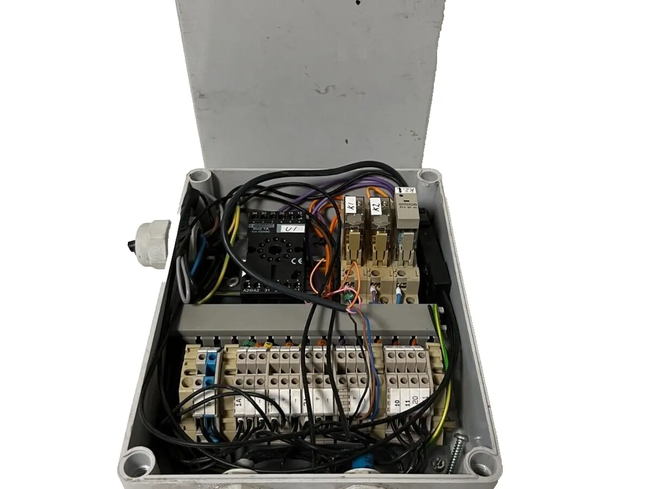 Billede 1 - Control Box med Omron & Telemecanique Components –