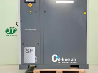 Scroll Oliefri kompressor 1630L/min. 8bar