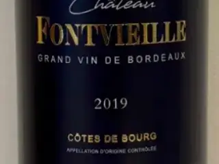 AOC Cótes de Bourg Chateau Frontvieille 2019 14%