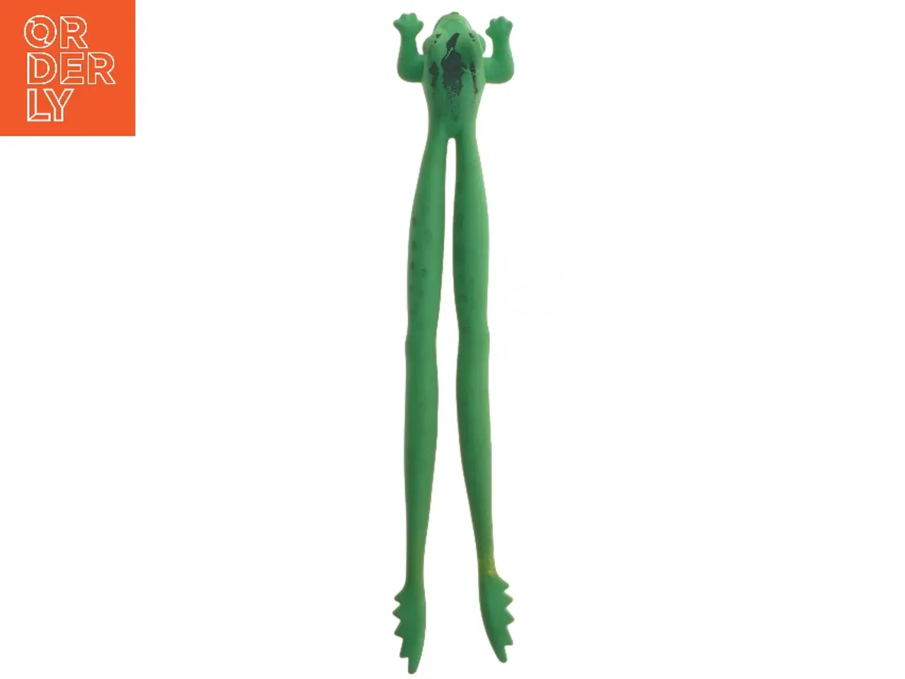 Billede 1 - Grøn køkkentang formet som en frø (str. 23 cm)