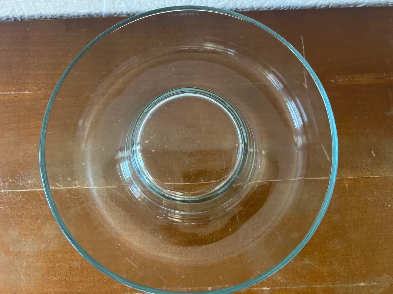 Billede 1 - Rund Pyrex Gratinform i Glas