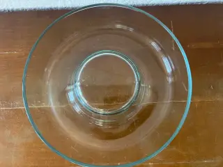 Rund Pyrex Gratinform i Glas
