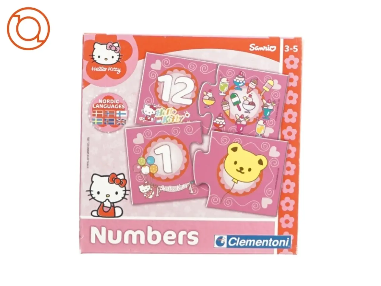 Billede 1 - Mini puslespil med Hello Kitty