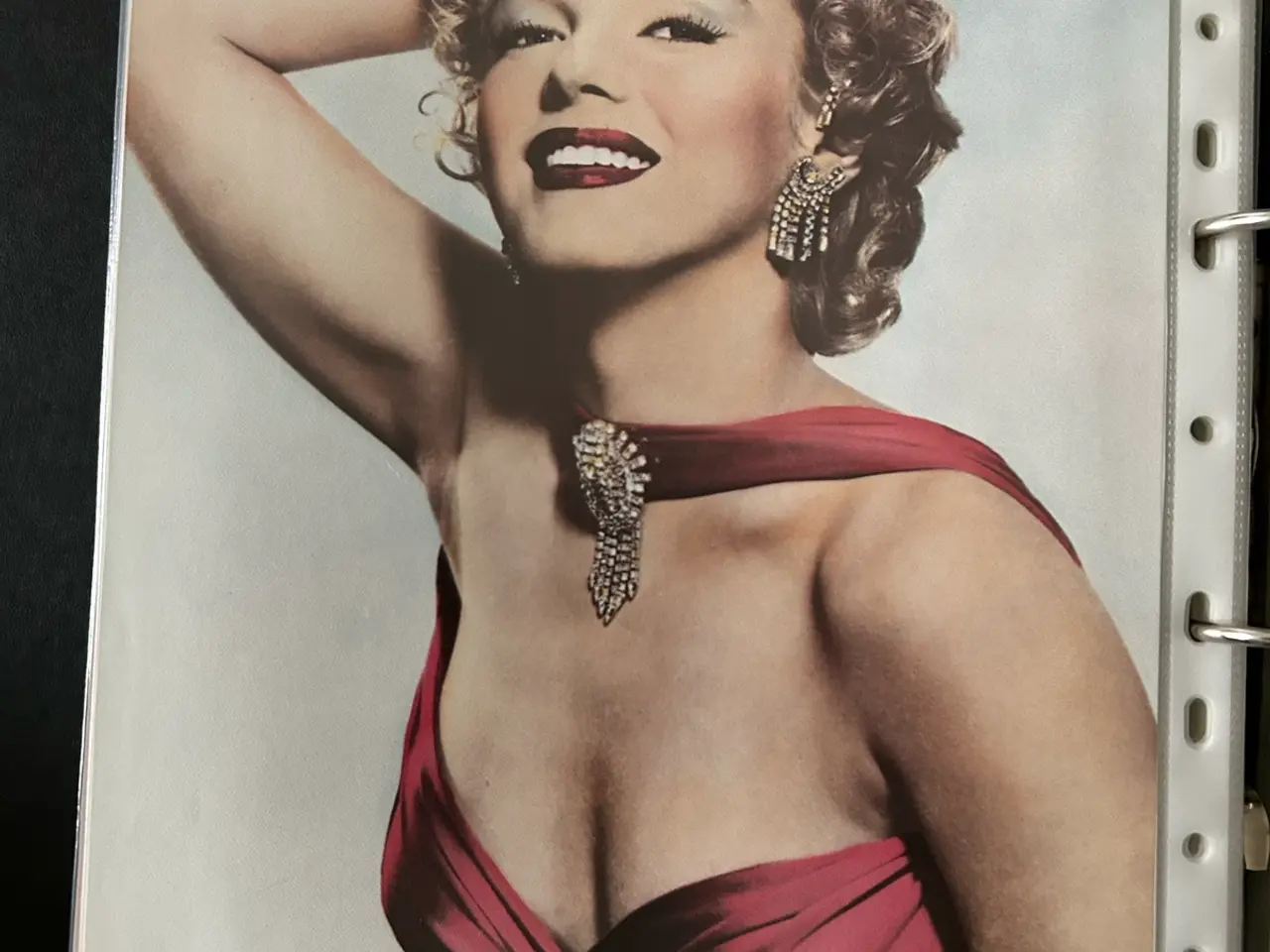 Billede 1 - Div. billeder fra idol kalender med Marilyn Monroe