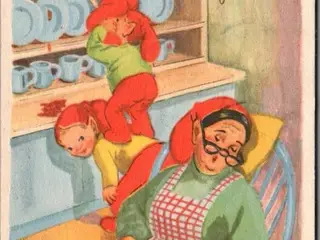 Illa - Glædelig Jul - Eneret Serie 261 - Postkort - Brugt
