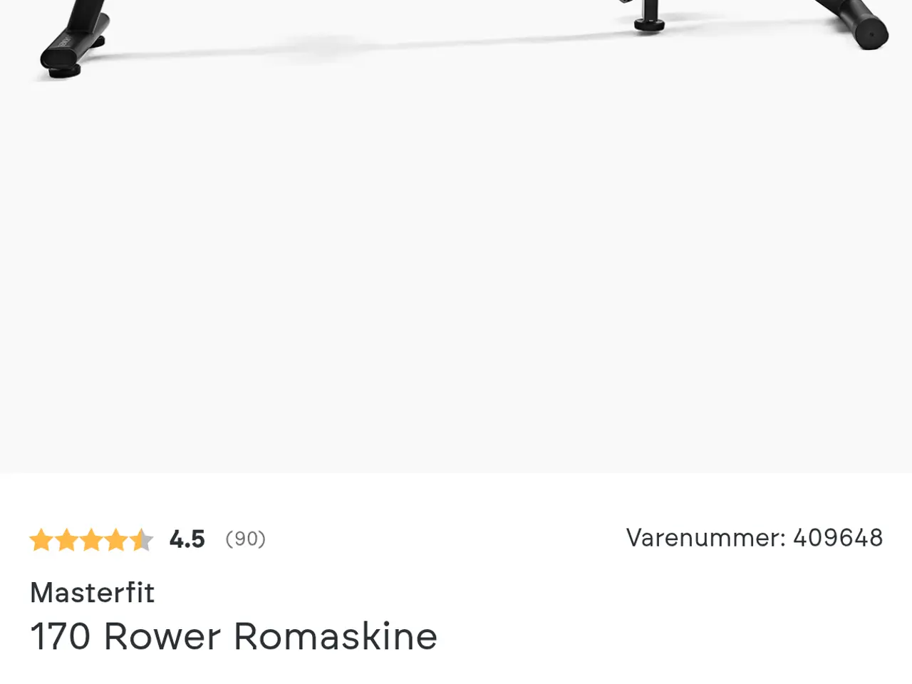 Billede 1 - Masterfit Rower 170