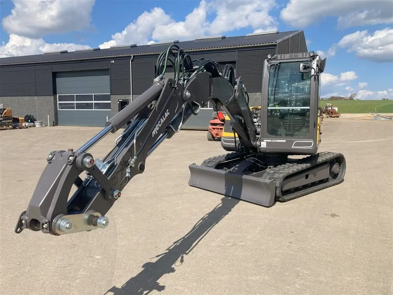 Billede 4 - Mecalac 6 MCR 6 tons kompact minigraver på gu.bånd