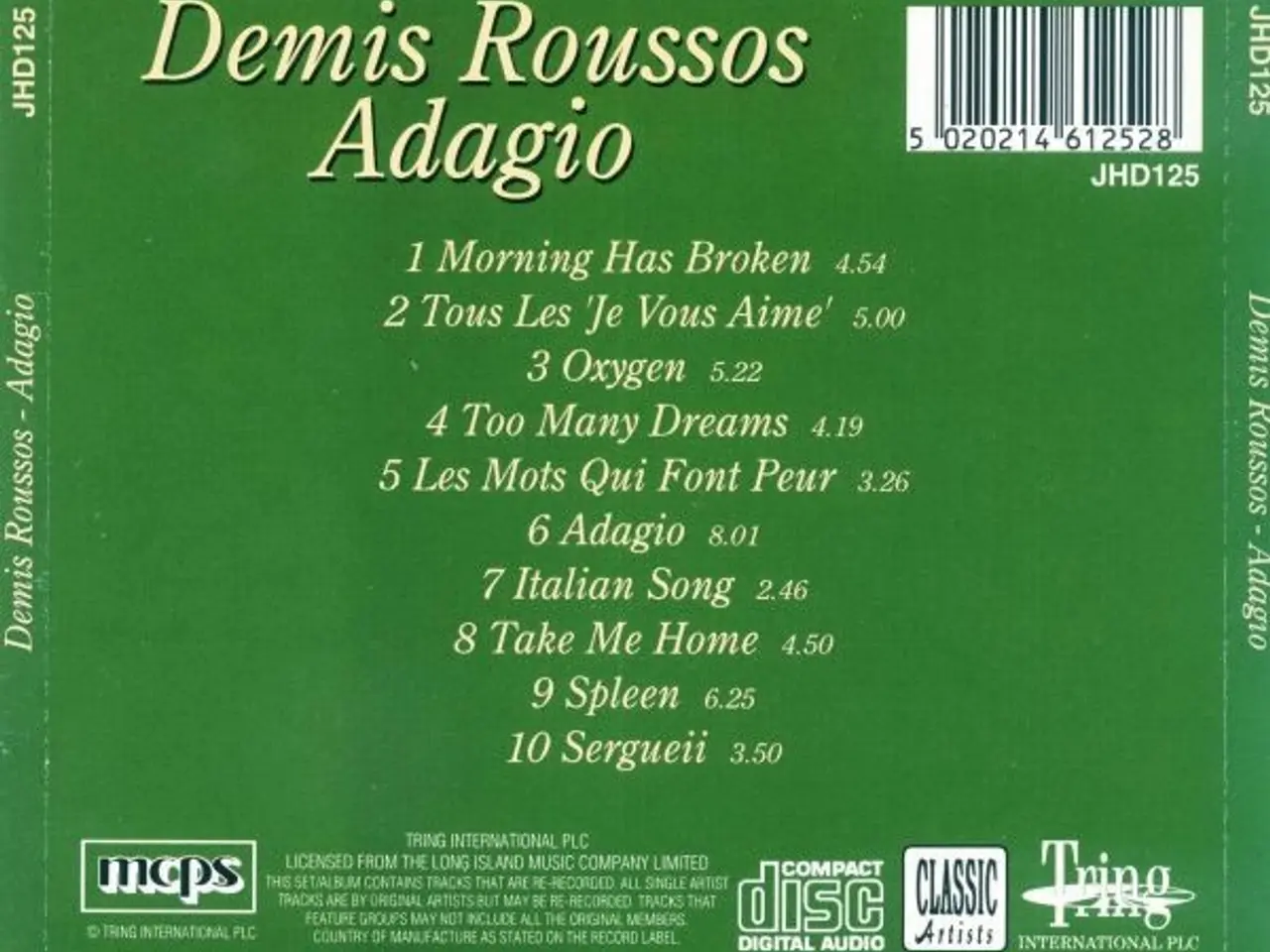 Billede 2 - Demis Roussos – Adagio – CD
