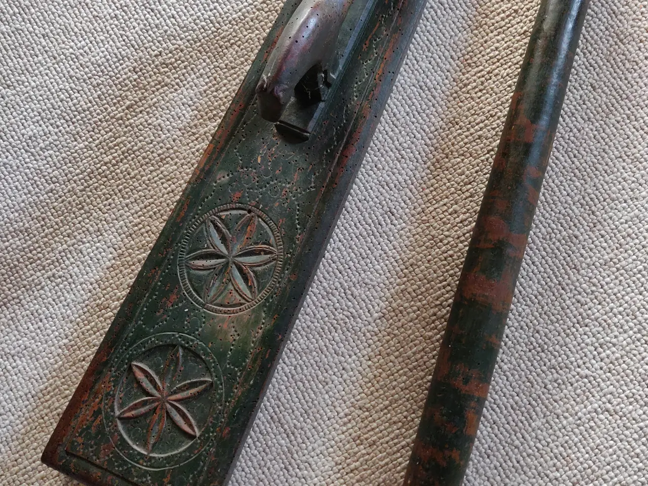 Billede 1 - Manglebræt med rulle fra 1847