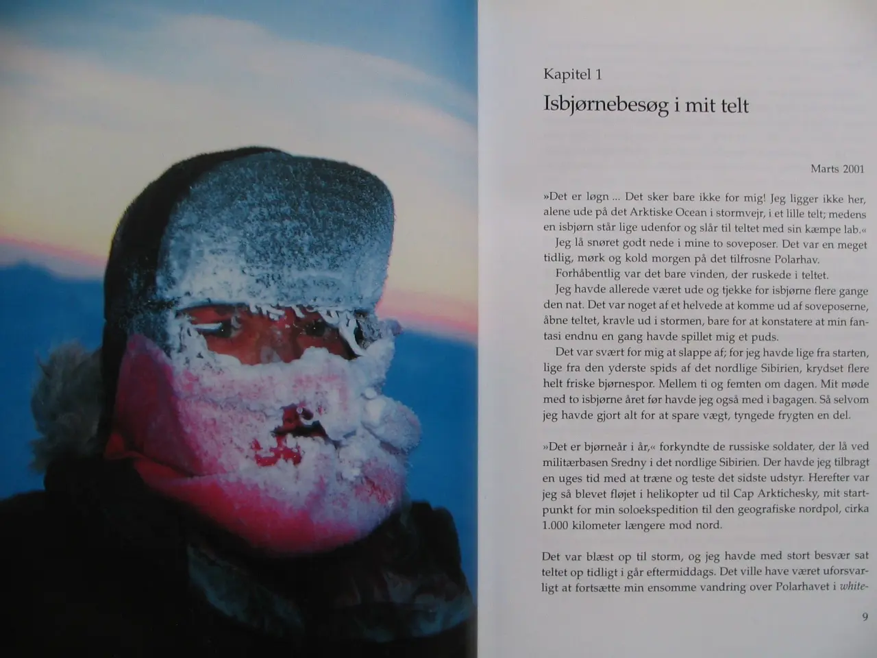 Billede 3 - Bettina Aller . Til Nordpolen Mit vildeste eventyr