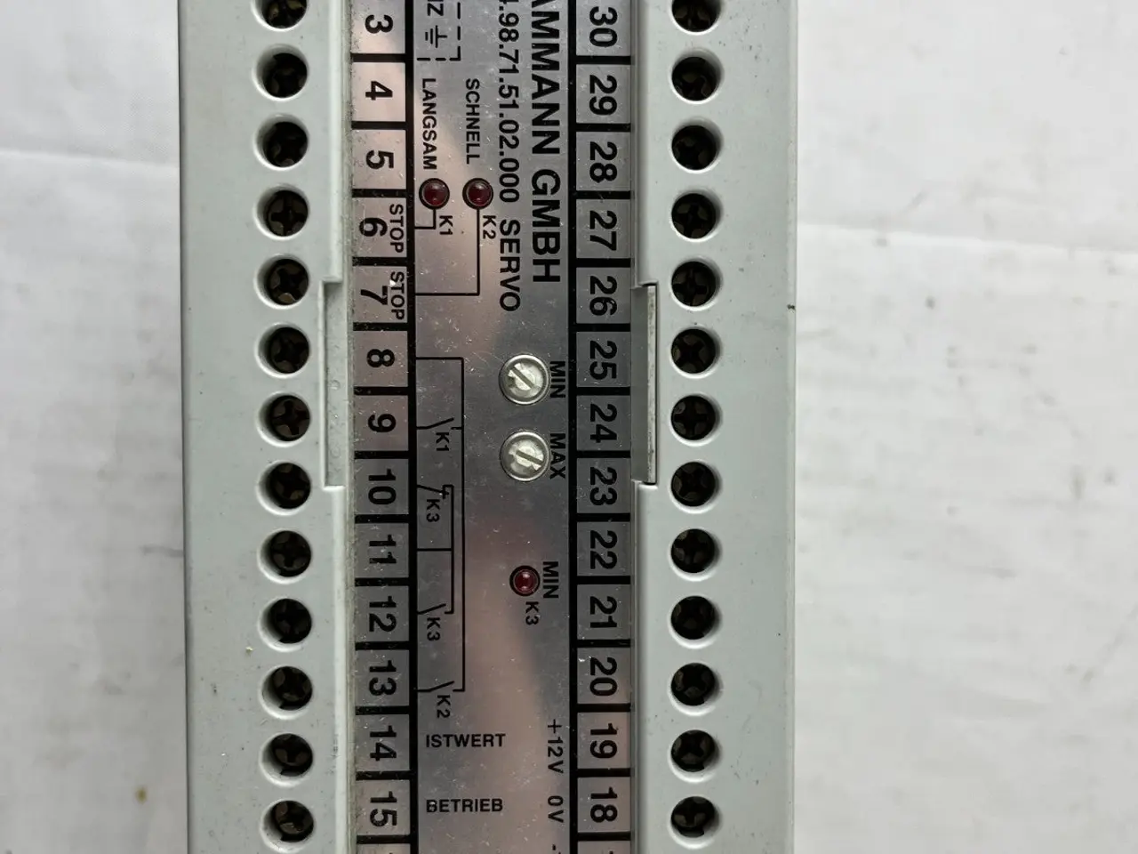 Billede 2 - W. Kammann GmbH 4.98.71.51.02.000 servomotor Speed