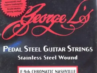Pedal steel guitar strengesæt, GEORGE LS