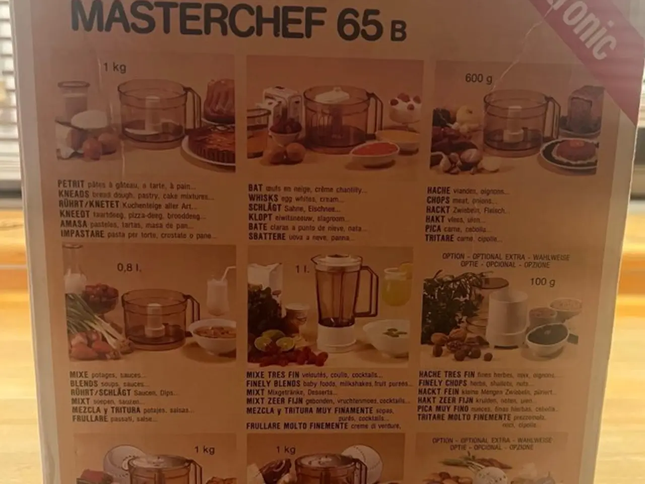 Billede 6 - Ældre Moulinex Masterchef 65 B foodprocessor