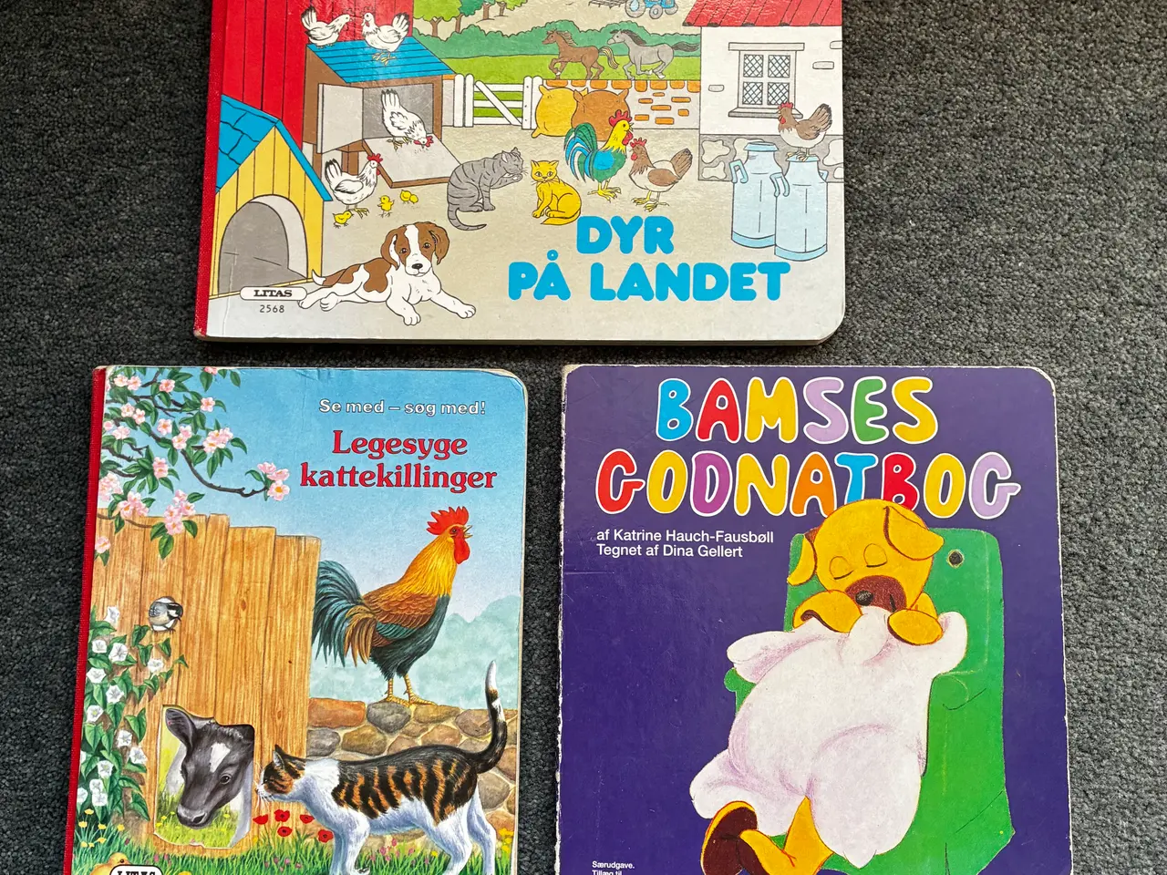 Billede 1 - Bamses godnatbog og dyrebøger til børn