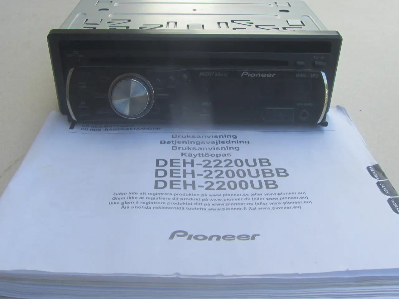 Billede 1 - Autoradio.
