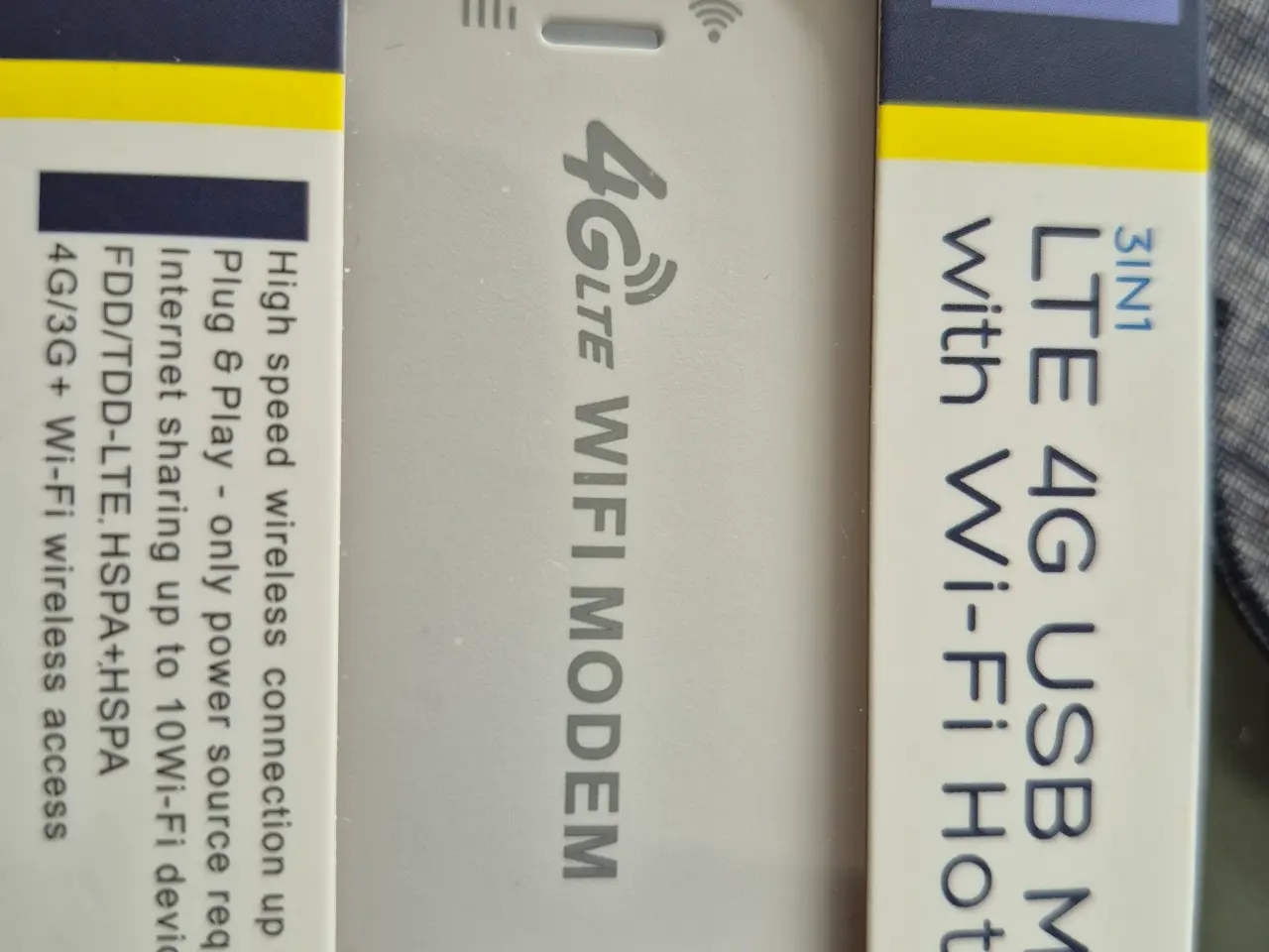 Billede 3 - LTE 4G USB MODEM wth WI-FI Hotspot