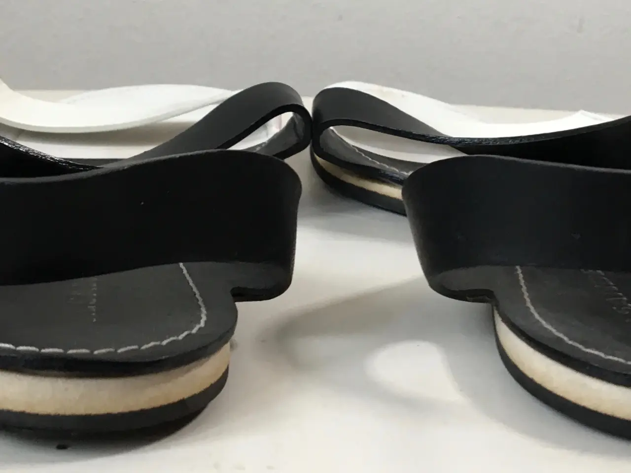 Billede 5 - Jil Sander, sort-hvide sandaler, str 37,5