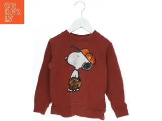 Snoopy sweatshirt med pasform fra H&M (str. 98)