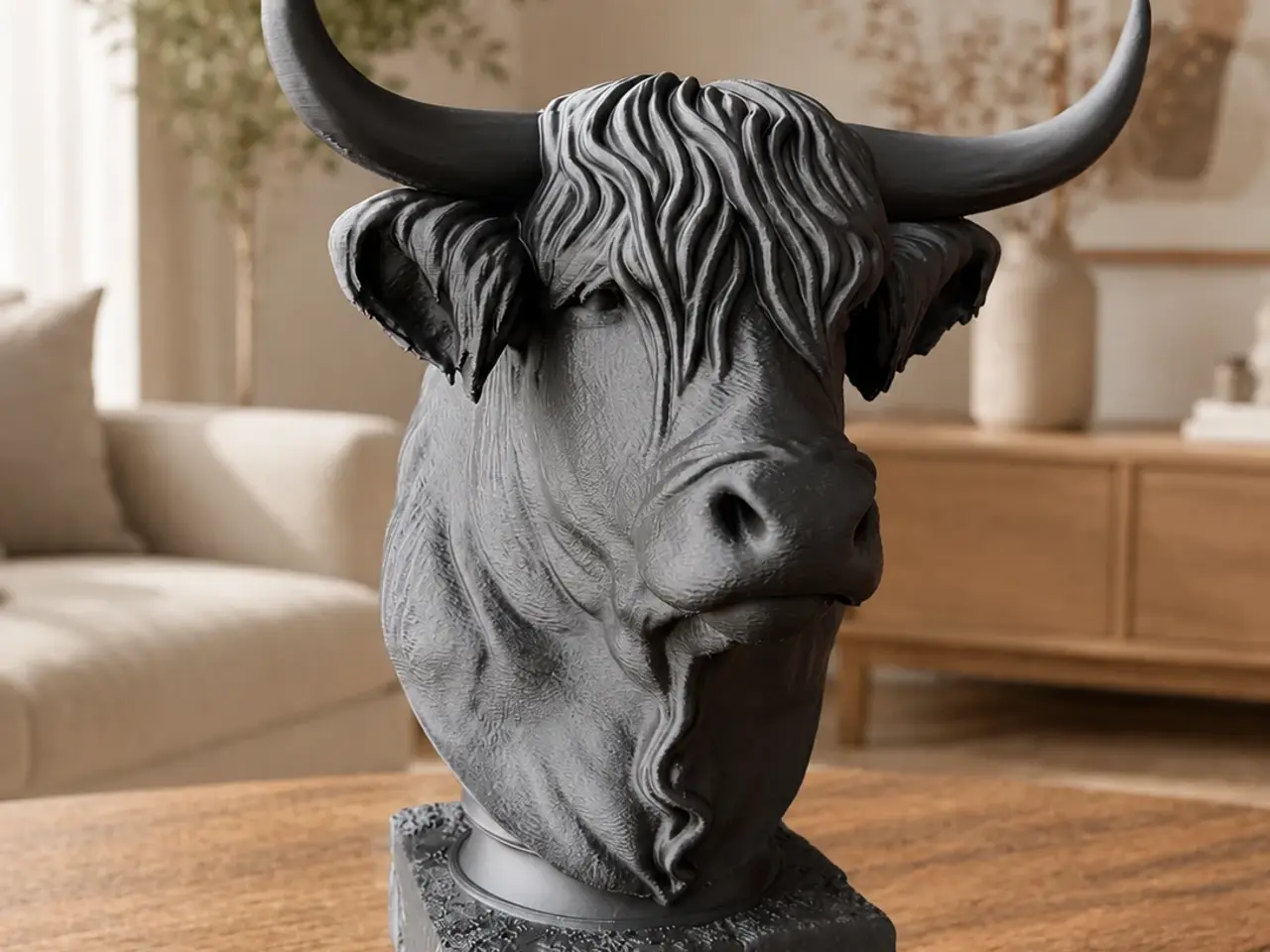 Billede 1 - Highland cow buste