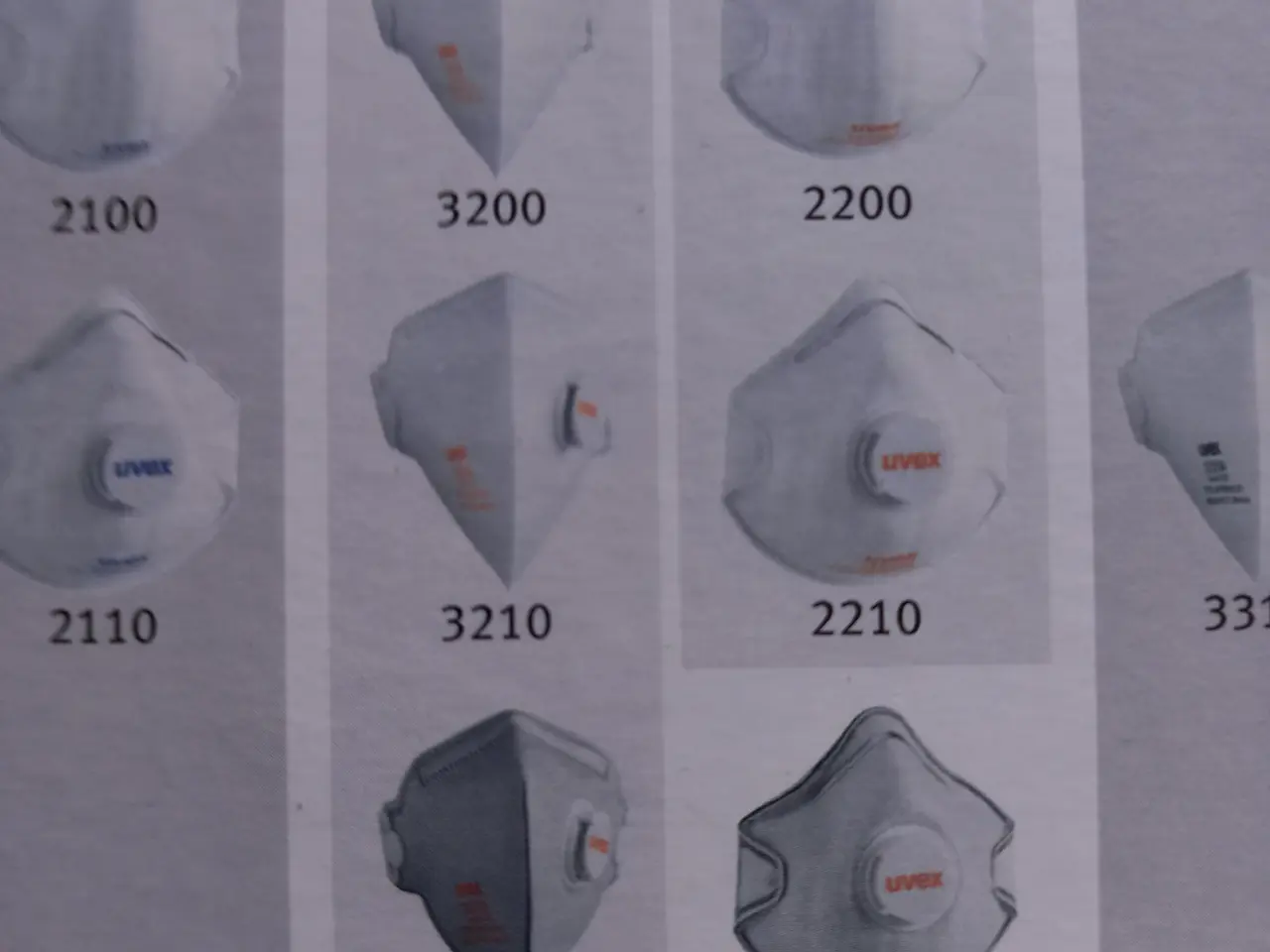 Billede 3 - Støvmasker, UVEX FFP2