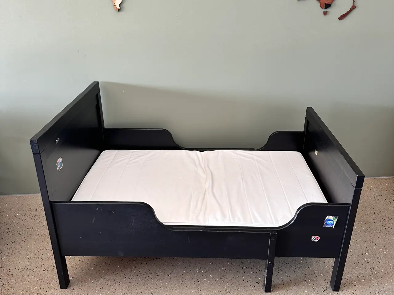 Billede 1 - IKEA udtræksseng med madras