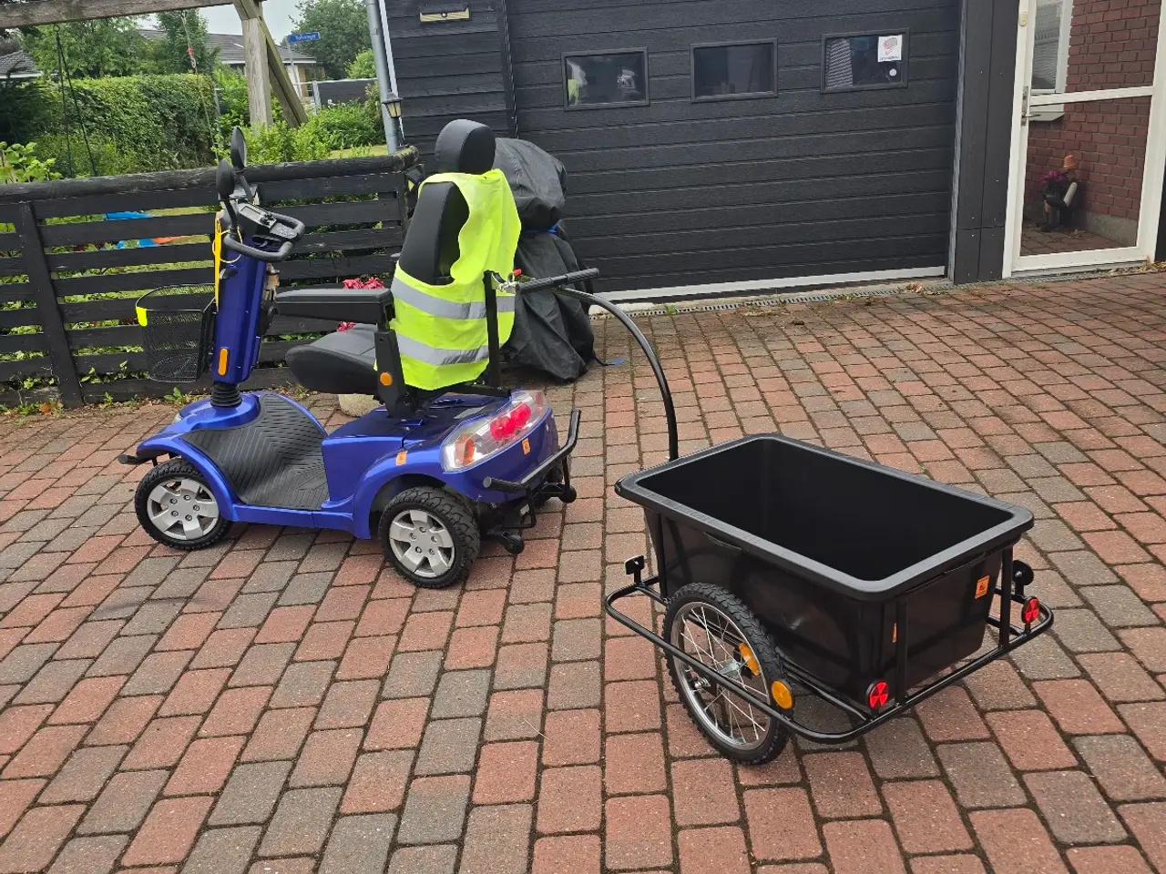 Billede 2 - GO EL / LB Elscooter 4 hjulet med trailer
