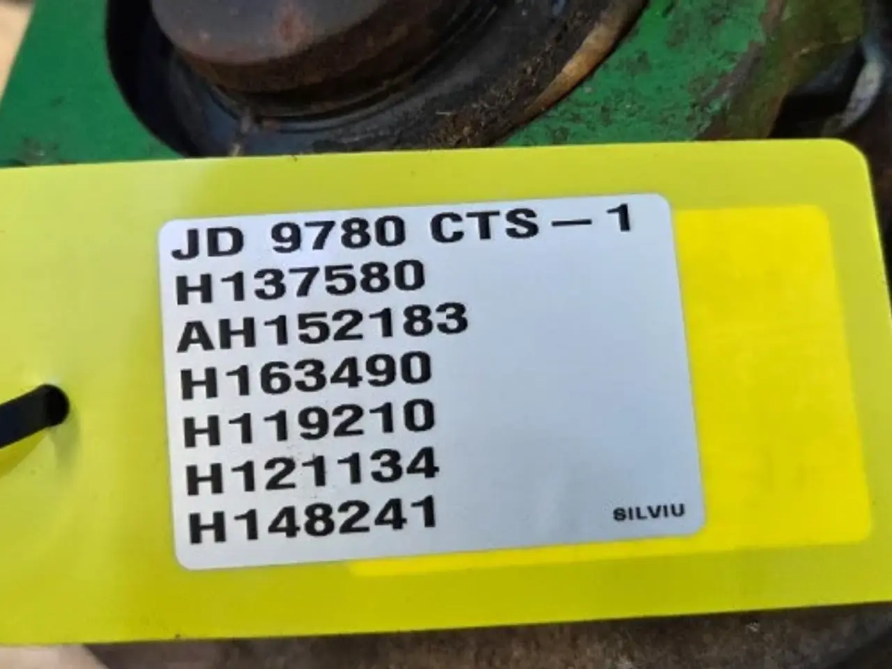 Billede 17 - John Deere 9780 Remskive H163490