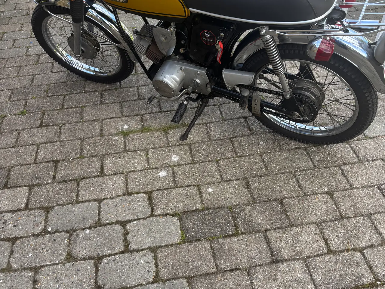 Billede 3 - Speciel Yamaha fs1 fra USA. ( 8000km)