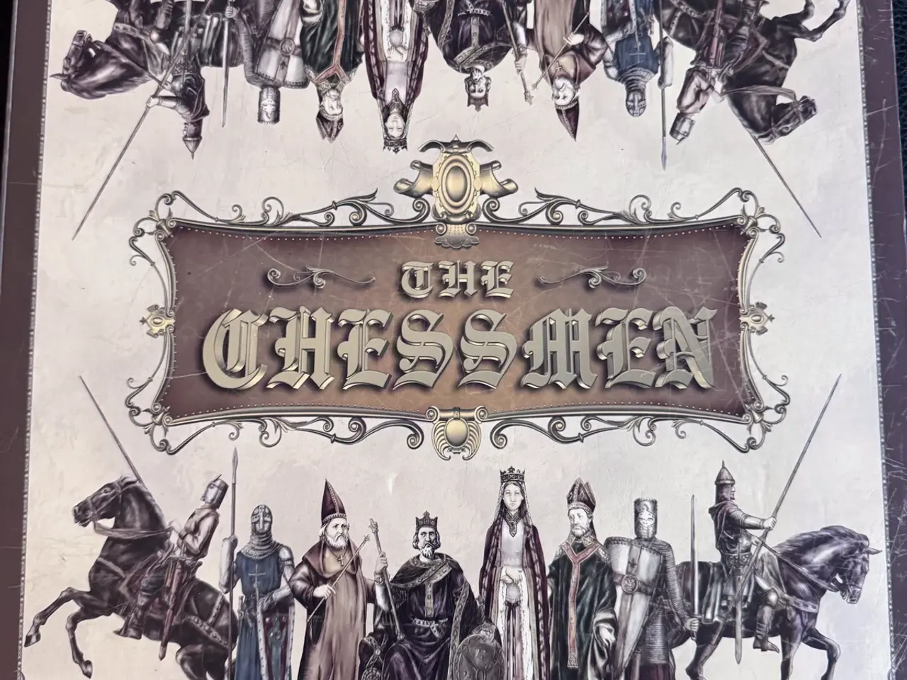 Billede 8 - Veronese “The Chessmen” skaksæt – håndmalet – 2003