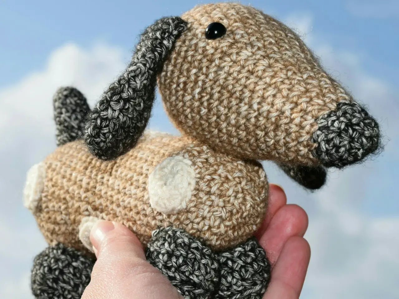 Billede 9 - Hæklede gravhunde, mini