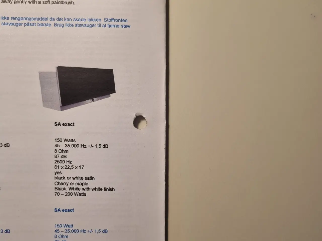 Billede 2 - Højtalere til salg SA exact