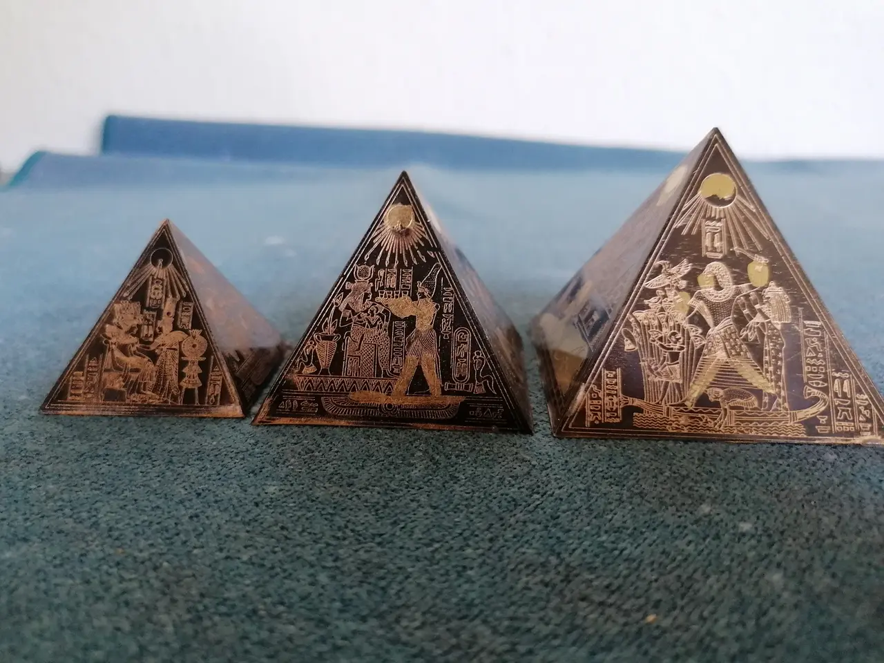 Billede 3 - 3 Smukke Egyptiske Pyramider