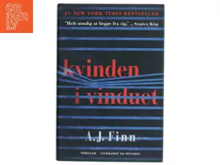 Kvinden i vinduet af A. J. Finn (Bog)