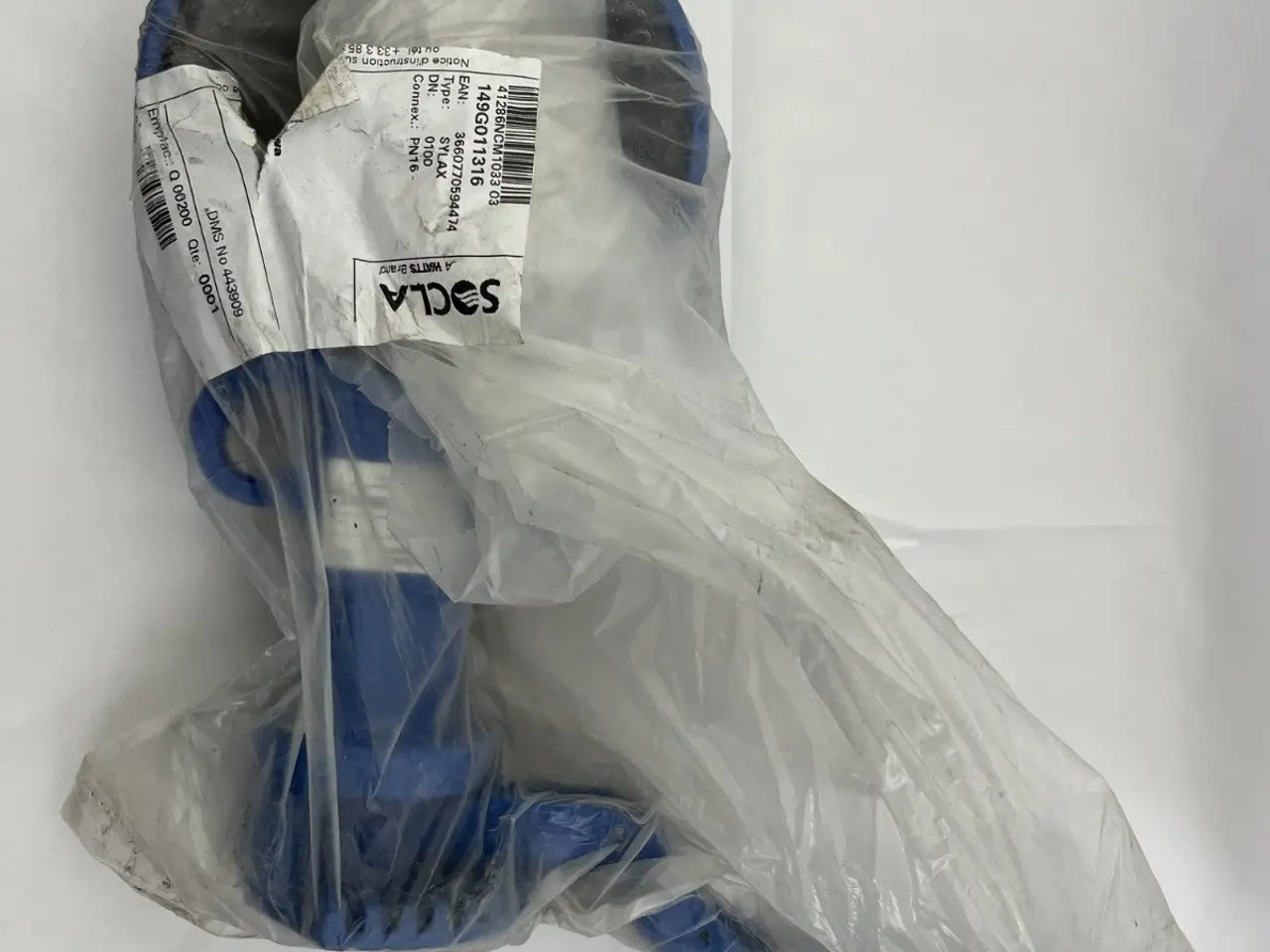 Billede 3 - Socla SYLAX DN100 PN16 Butterfly ventil 149G011316