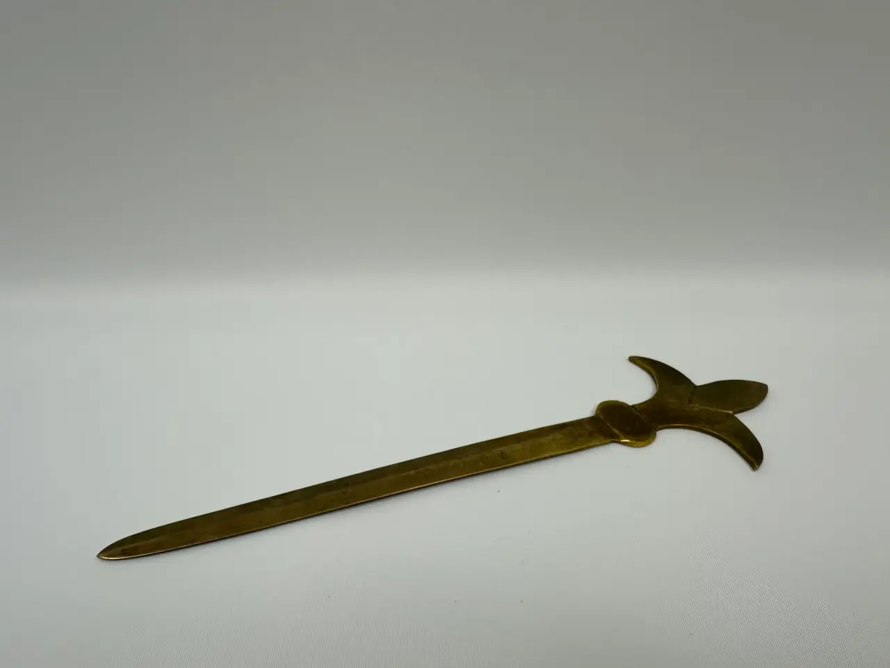 Billede 1 - Messing brevåbner / brevkniv