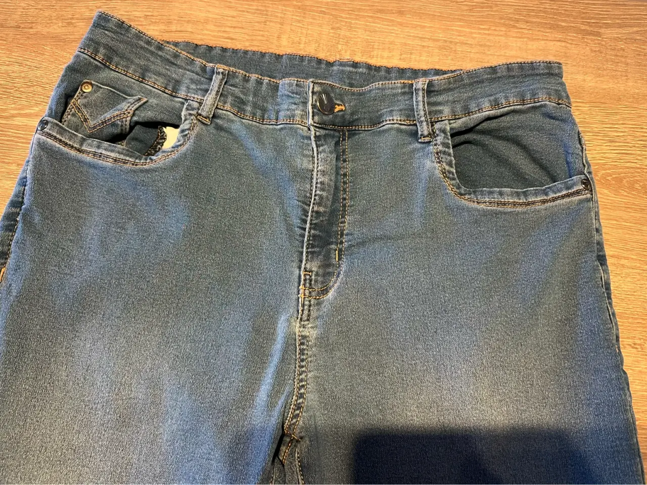 Billede 3 - Denim jeans med stræk, str. 44