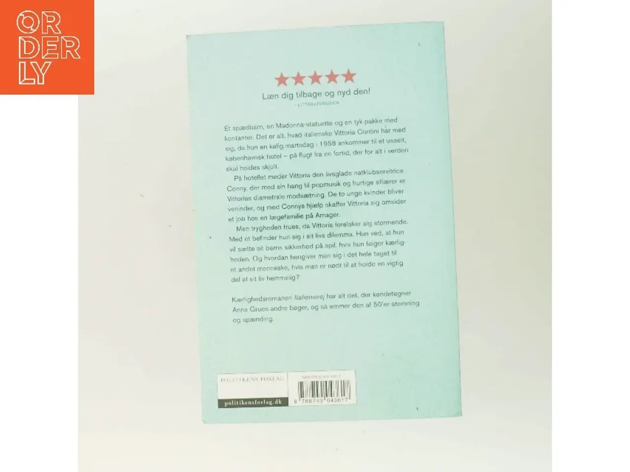 Billede 3 - Italiensvej af Anna Grue (Bog)
