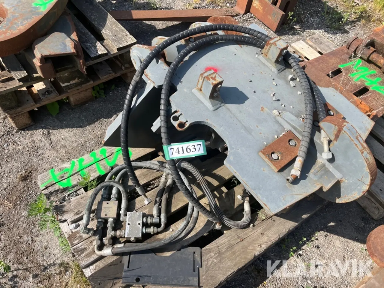 Billede 1 - Beslag/Skifte hydraulisk vip/Tilt beslag