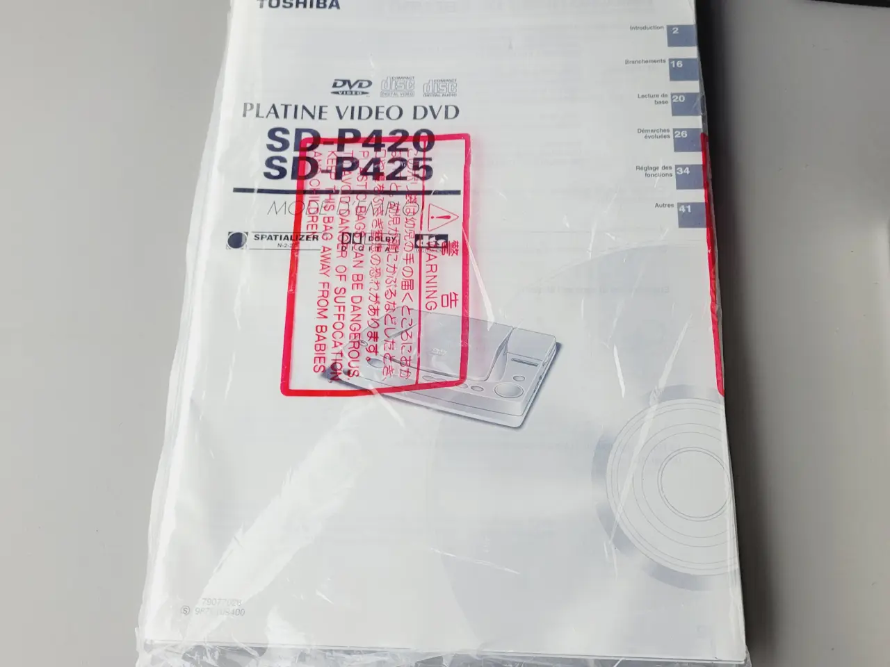 Billede 8 - ⭐️: Toshiba SD-P420 – Super kompakt bærbar DVD-afs