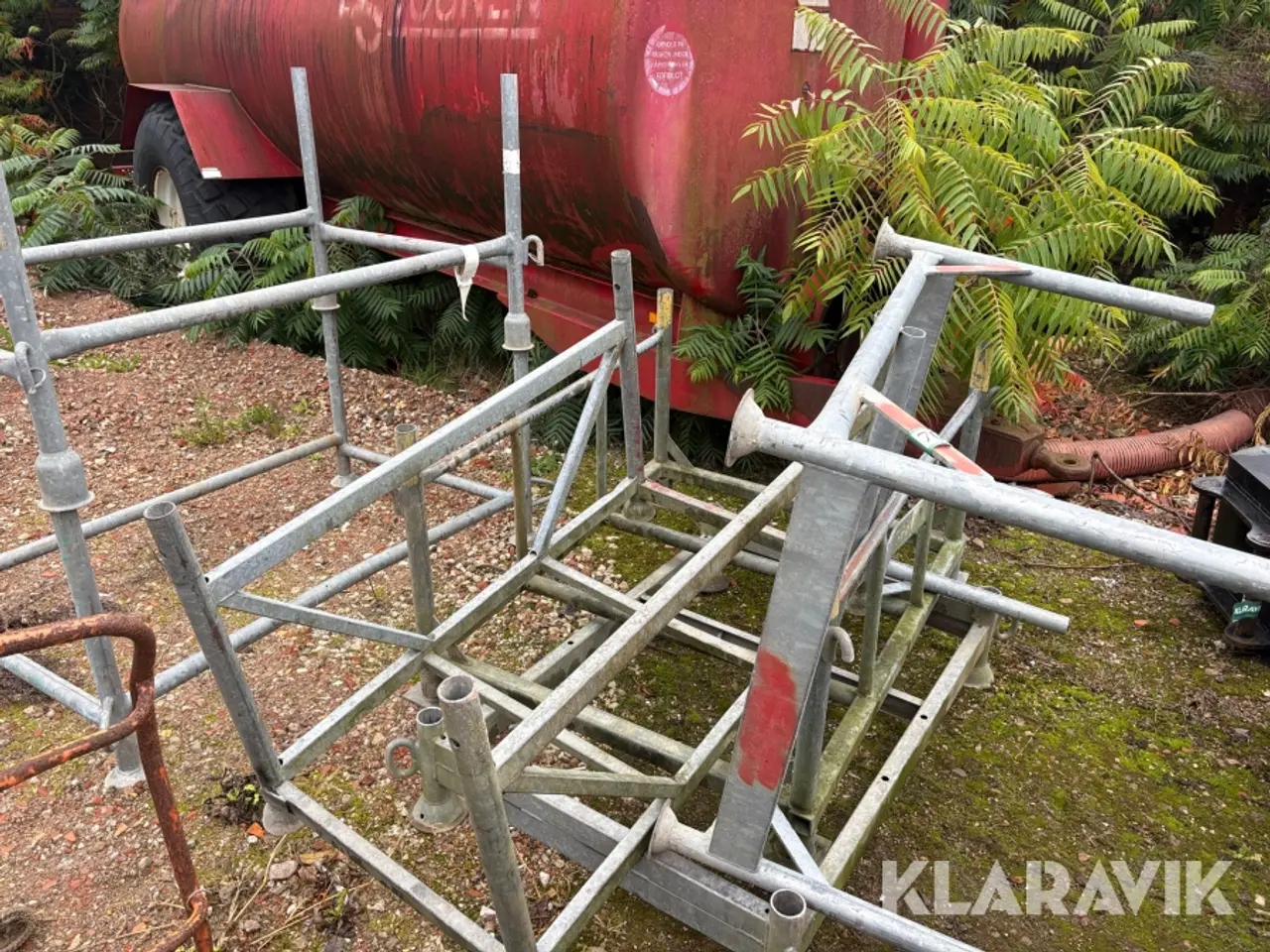 Billede 2 - Stilladsbukke/rammer - blandet lot