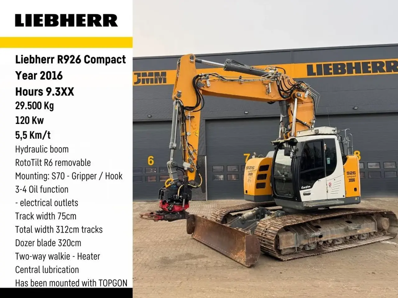Billede 1 - Liebherr R 926 Compact Litronic