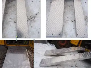Trailerbund. Aluminiums slisker / ramper