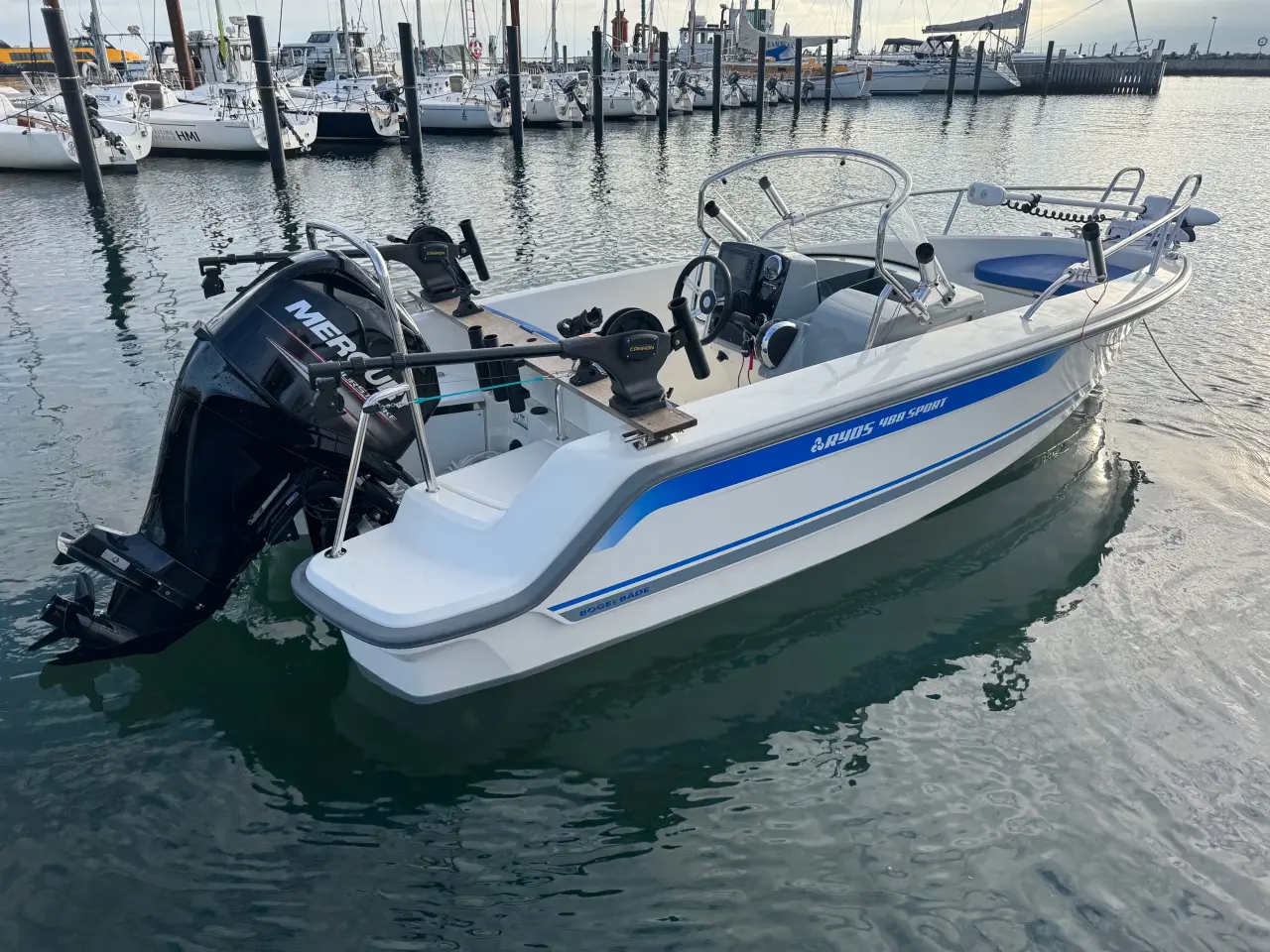 Billede 2 - RYDS 488 Sport FISKE Udstyret, 60hk 4tak , trailer