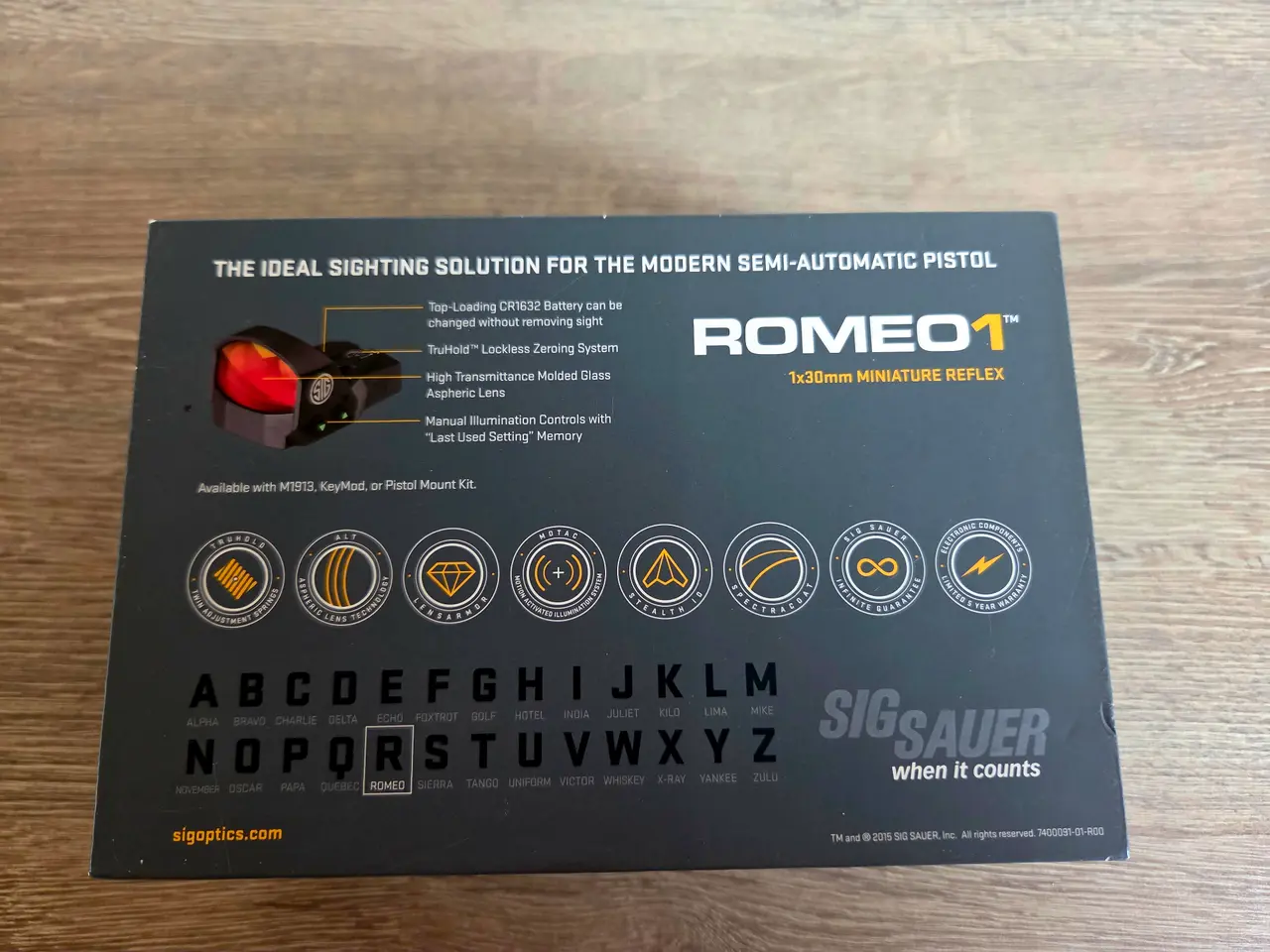 Billede 3 - Sig Sauer Romeo 1
