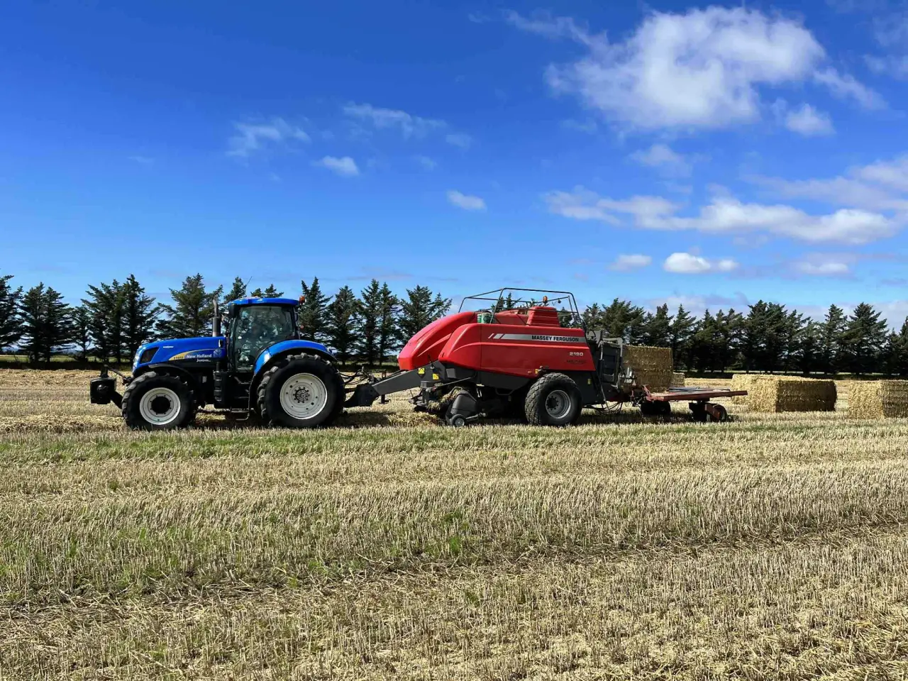 Billede 1 - Massey ferguson 2190 med parkland vogn