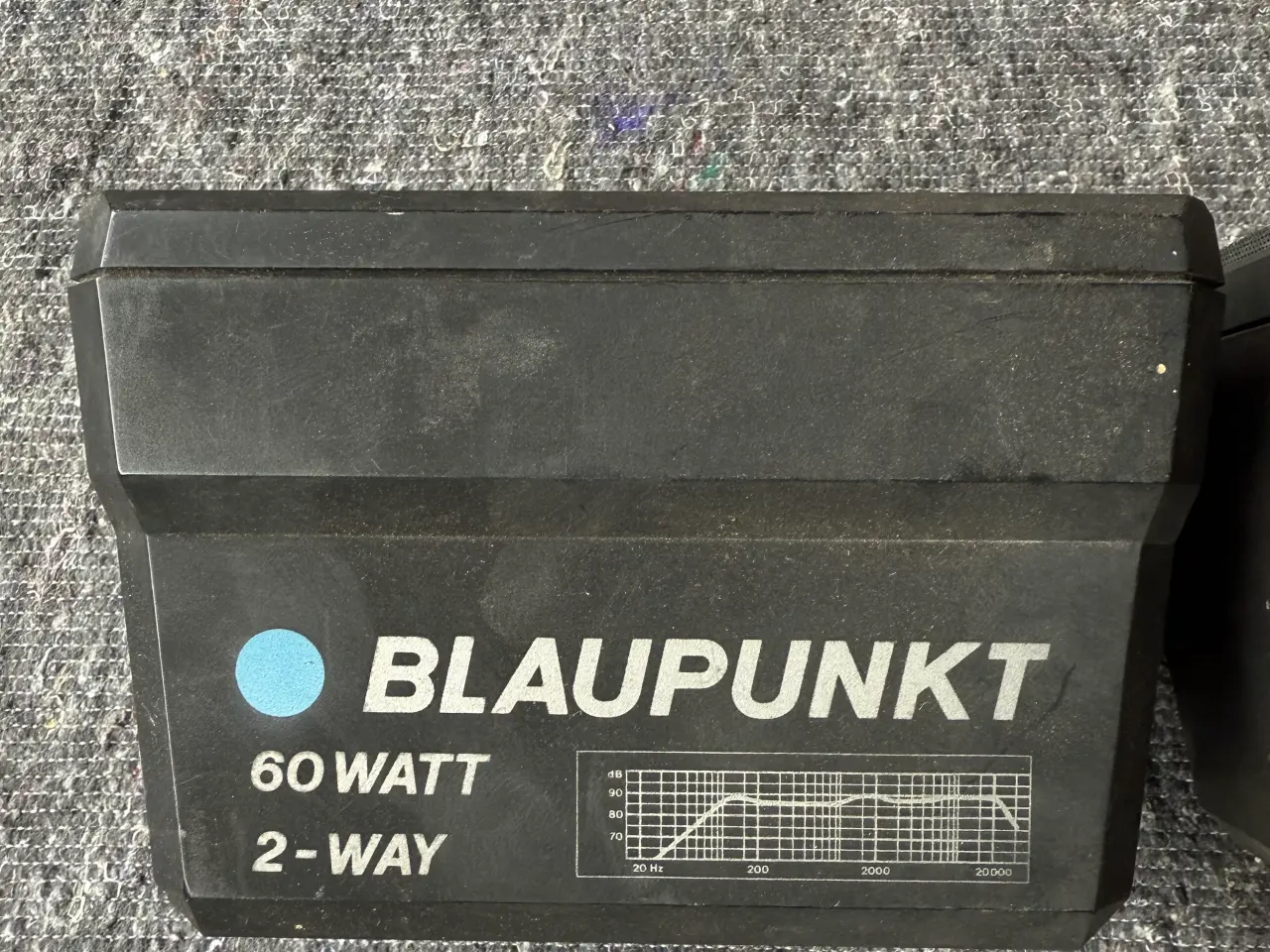 Billede 4 - Blaupunkt retro bilhøjtaler til hattehylde